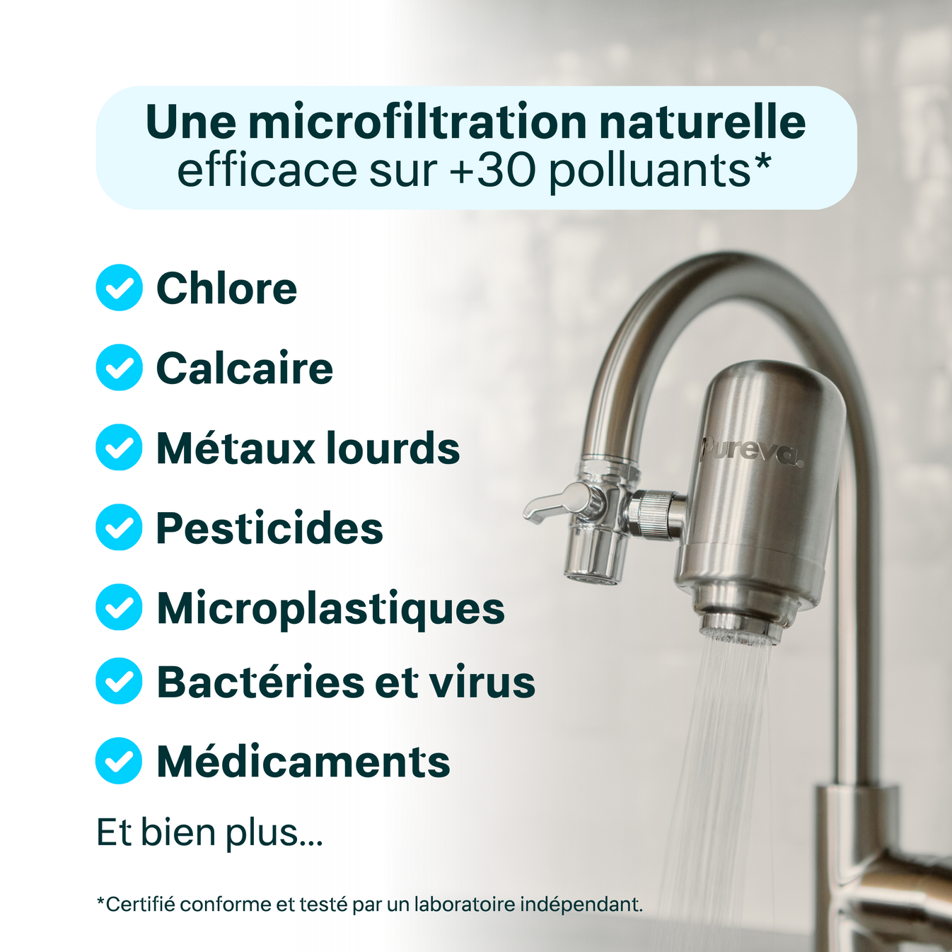 (3 mois de cartouches + Filtre inclus)